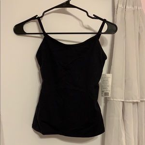 capezio black tank top